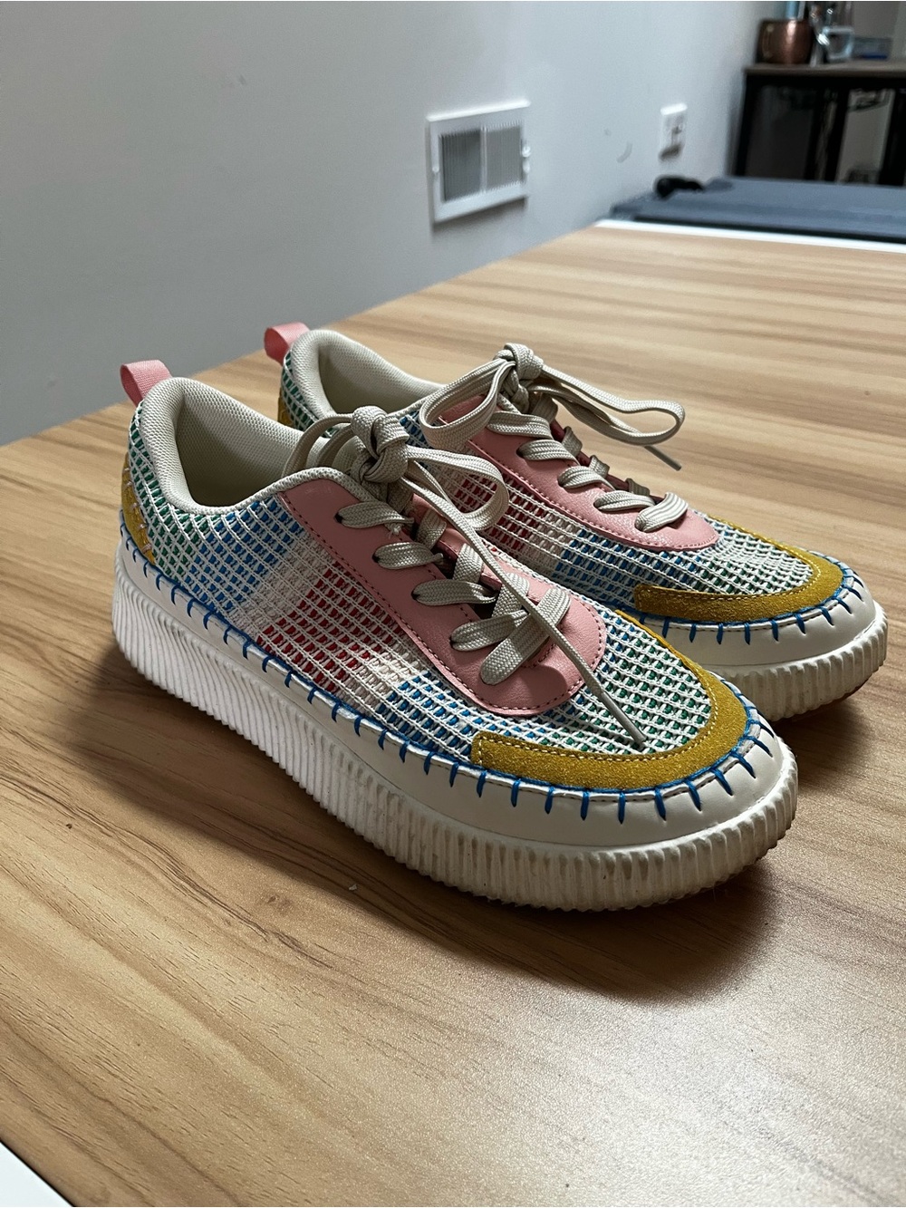 Nicole Miller New York Multicolor Platform Sneakers